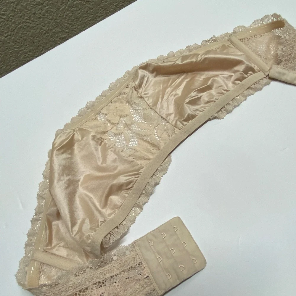 * Victoria secret bralette large lace detail strapless non slip strip - Picture 6 of 8